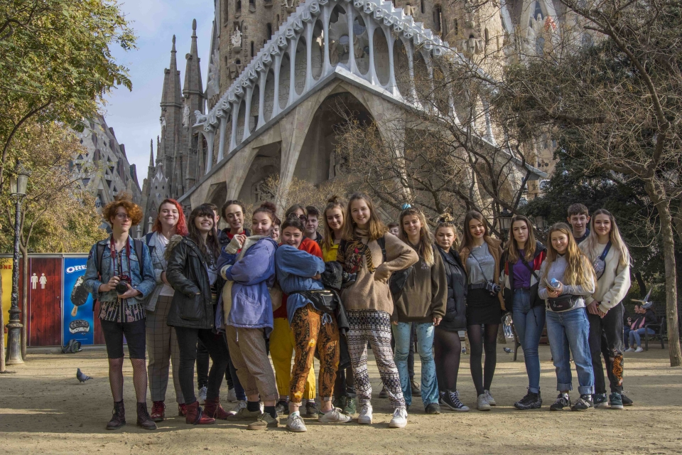 Students in Barcelona